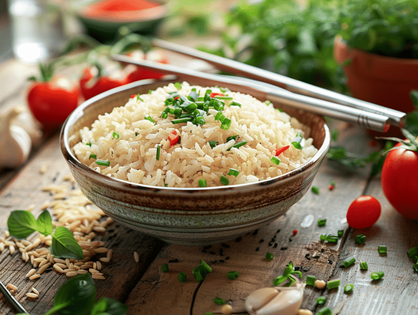 Portion idéale de riz pour un repas équilibré