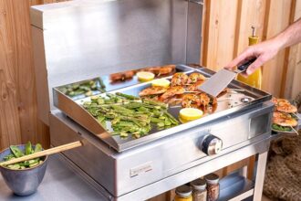 Planchas électriques prêtes à l'utilisation pour une cuisson facile et pratique